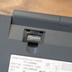 Dip switches let you quickly adjust settings on the keyboard—no software required.